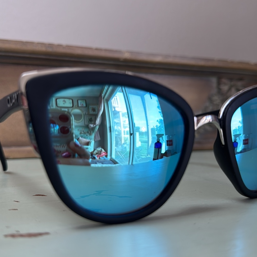 QUAY My Girl Black / Smoke Sunglasses - Picture 9 of 11